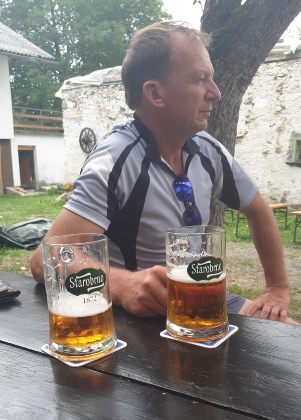 "StaroBrno" = Altes Brünn - ein Bier, das in Österreich sehr selten zu bekommen ist.