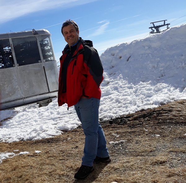 Am Feuerkogl bei Ebensee im Rahmen eines Ausflugs in die Frühlingssonne, 2018_04_02