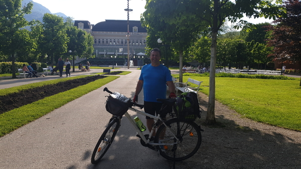 Fotopause im Kurpark in Bad Ischl