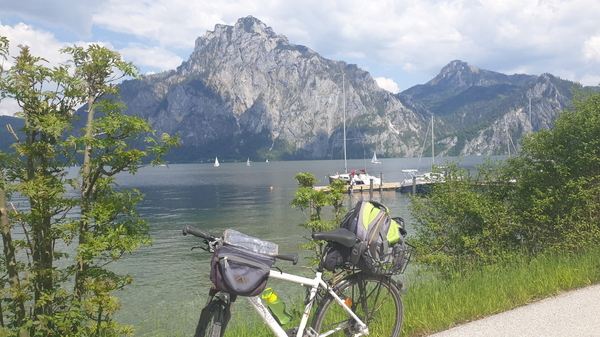 Fotopause kurz vor Traunkirchen