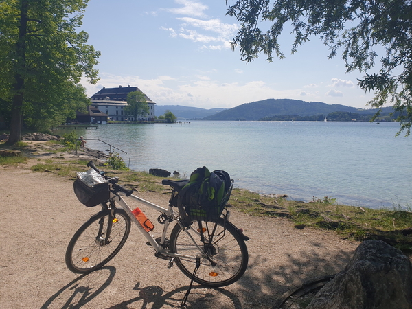 Blick auf Schloss Kammer