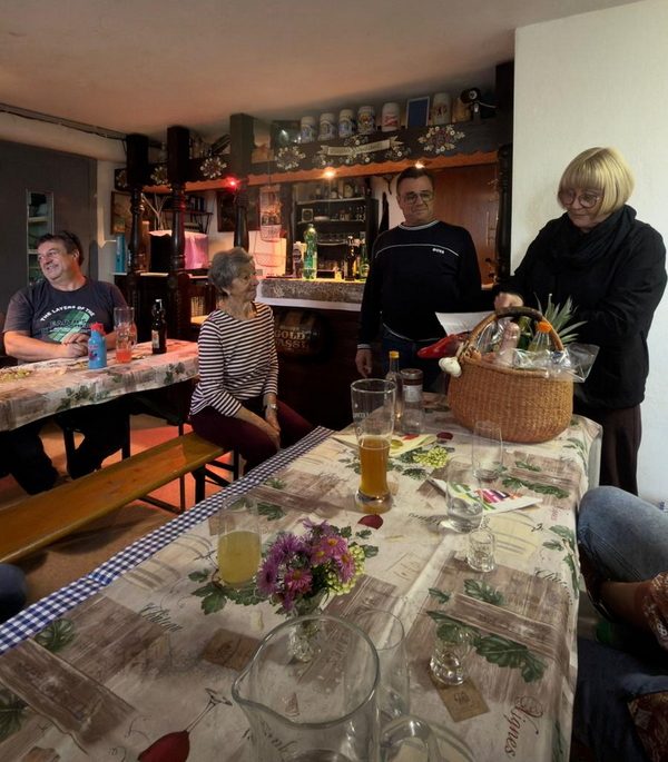 Blick auf die Kellerbar Blick auf die Kellerbar