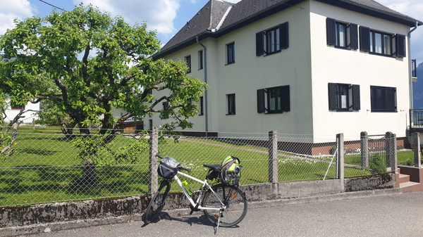 Der übliche Kurzbesuch bei meinem Schulfreund Gernot, der leider nicht zuhause war