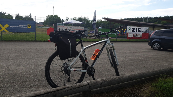 Start und Ziel war beim Baggersee Regau